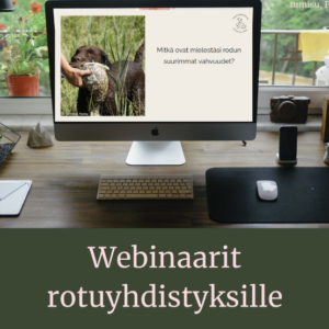 Webinaari rotuyhdistykselle